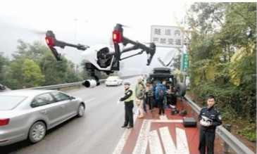 安徽無人機“交警”助力交通管理，讓道路更順暢